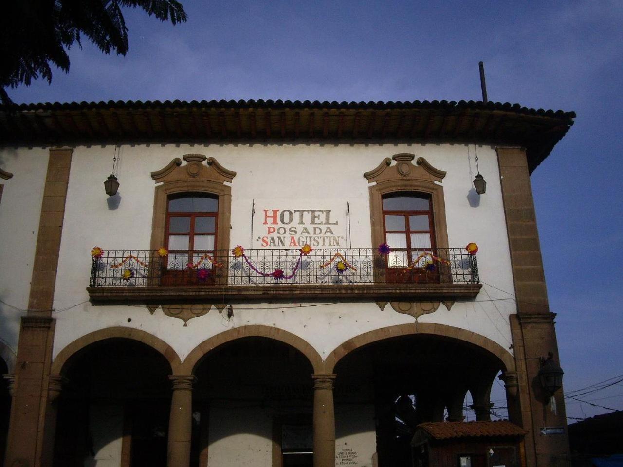Posada De San Agustin Pátzcuaro Exteriör bild