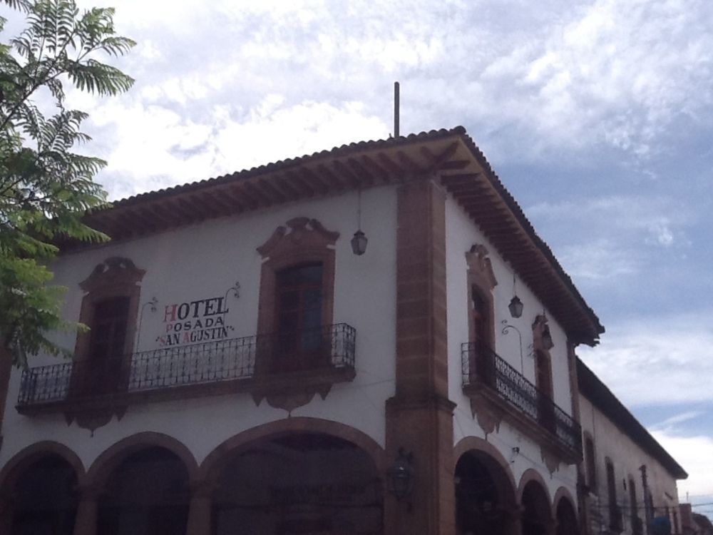 Posada De San Agustin Pátzcuaro Exteriör bild