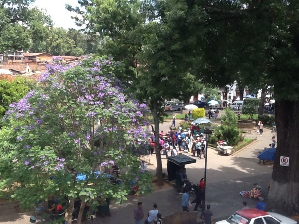 Posada De San Agustin Pátzcuaro Exteriör bild