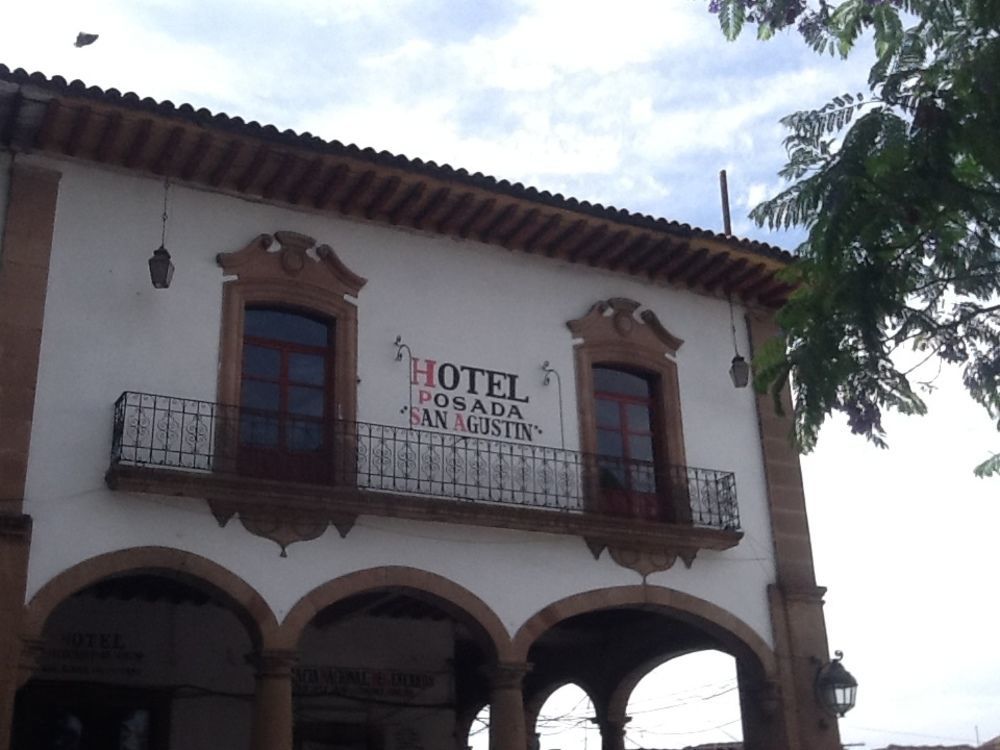 Posada De San Agustin Pátzcuaro Exteriör bild
